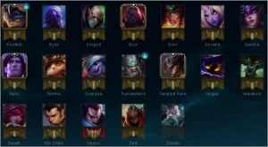 conta gold (com borda de platina) - League of Legends LOL