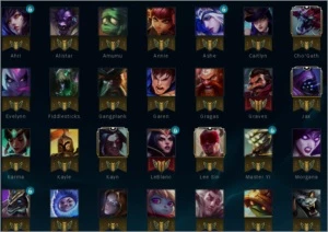 conta gold (com borda de platina) - League of Legends LOL
