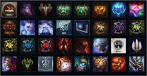 conta gold (com borda de platina) - League of Legends LOL