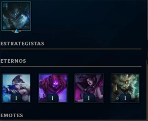 Conta de LoL Smurf - League of Legends