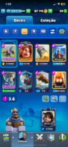 Conta Clash Royale