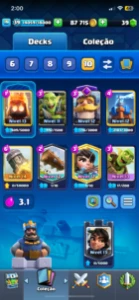 Conta Clash Royale