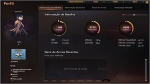 Conta Crossfire AL 1 Vip + várias MN + email