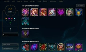 conta mestre lol - League of Legends