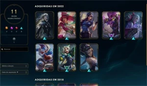 conta mestre lol - League of Legends