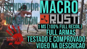 Macro Rust 1Ms (Full Recoil & Full Armas) Mouses Bloody