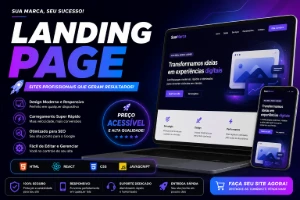 Crio Sua Landing Page (Spa) | Website Personalizado - Sites, Lojas e Sistemas Prontos Sites e Scripts