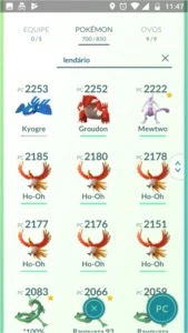 Pokemon Go lvl 39 - Pokémon