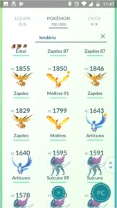 Pokemon Go lvl 39 - Pokémon