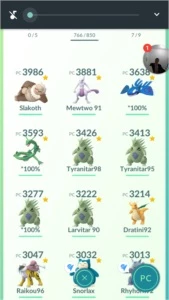 Pokemon Go lvl 39 - Pokémon