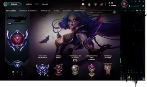 Conta lol 122 skins, Diamante 4 Soloq - League of Legends