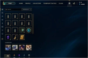 Conta Lol lvl 25 unranked capsulas intactas - League of Legends