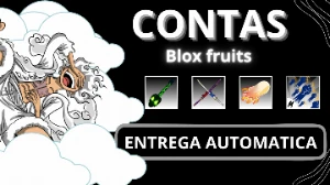 Vendo contas de blox fruit,por R$3,00 - Roblox