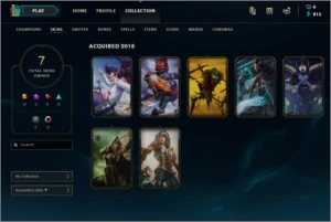 Conta Platina 3 - League of Legends LOL