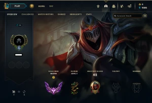Mestre 65% wr / todos os dados de criação - League of Legends LOL