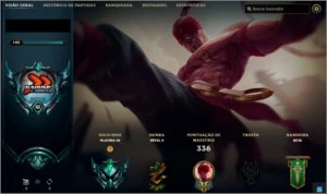 Conta Platina III com mais de 115 campeões e 53 skins - League of Legends LOL