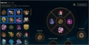 Conta Platina III com mais de 115 campeões e 53 skins - League of Legends LOL