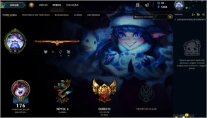 Conta League of Legends Lv 39 Gold 2 99 Skins LOL