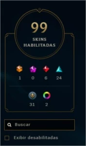 Conta League of Legends Lv 39 Gold 2 99 Skins LOL