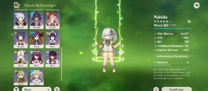 Cyno com bis+ Nahida+ mona C1+ benção(27D)+ banner garantido - Genshin Impact