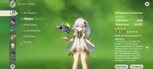 Cyno com bis+ Nahida+ mona C1+ benção(27D)+ banner garantido - Genshin Impact
