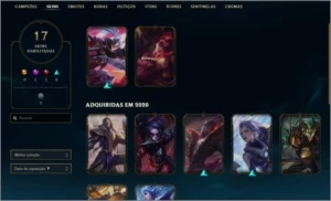 CONTA LOL GOLD II + VÁRIAS SKINS (VAI COM EMAIL!!!) - League of Legends