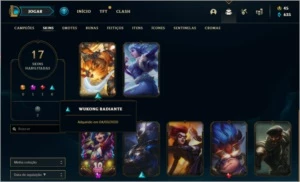 CONTA LOL GOLD II + VÁRIAS SKINS (VAI COM EMAIL!!!) - League of Legends