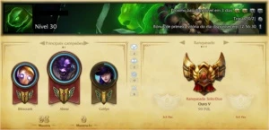 Ouro 5 (99 PDL) 24 Campeões - Barata!!! - League of Legends LOL