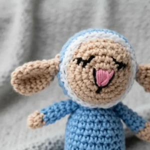 Ovelhinha Amigurumi - Artesanato e Personalizados