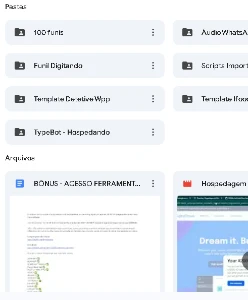 Typebot Projetos - Templates - Estrutura - Projetos - Outros