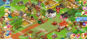 Conta hayday nível 61 com itens - Hay Day