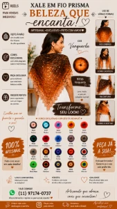 Paixão Creative Xales - Artesanato e Personalizados
