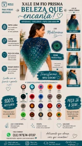 Paixão Creative Xales - Artesanato e Personalizados