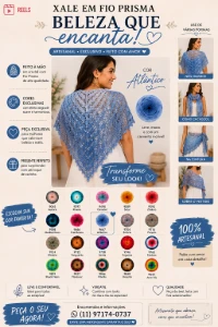 Paixão Creative Xales - Artesanato e Personalizados