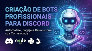 Faço seu bot de discord personalizado completo - Digital Services