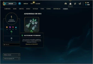 Conta ouro 3 com 11 Skins e 38 Champs - League of Legends LOL