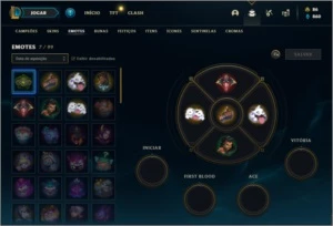 Conta ouro 3 com 11 Skins e 38 Champs - League of Legends LOL