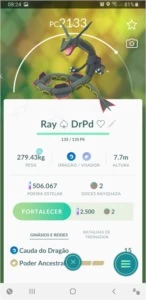 Rayquaza Shiny - Pokemon GO
