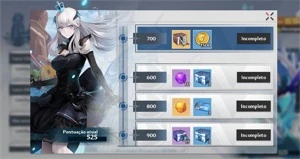 Conta Tower of Fantasy - 6 SSR TOP Server Tanzanite