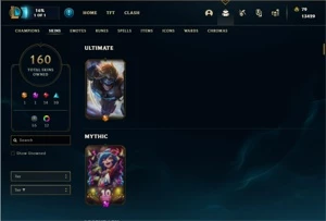 CONTA NO SERVIDOR N.A ( NORTE AMERICA ) - League of Legends LOL