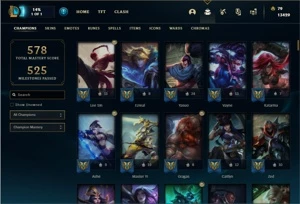 CONTA NO SERVIDOR N.A ( NORTE AMERICA ) - League of Legends LOL