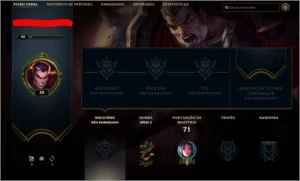 Conta Unranked UPADA A MÃO!! (E-mail não confirmado) - League of Legends LOL