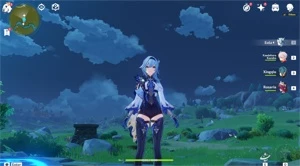 Conta genshin impact AR-07 Eula Kazuha