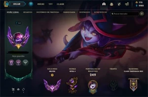 Conta LoL Mestre 1PDL - League of Legends