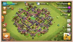 Cv 8 COC com 3200 gemas mais 1 C ROYALE arena 11 - Clash of Clans