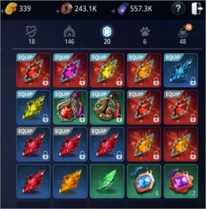 Mir4/ Feiticeira/ lvl 75/ 101k Arma Epica e pet Epcio