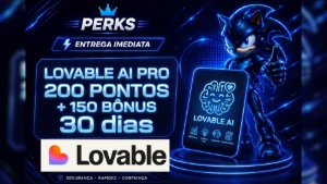 Lovable Ai Pro 200 Pontos + 150 Bonus (30 Dias) - Assinaturas e Premium