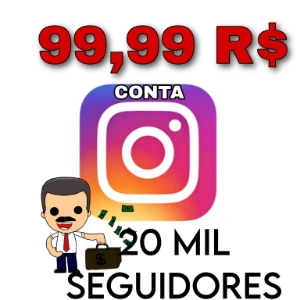 Contas De Instagram 20K💰✅ - Redes Sociais