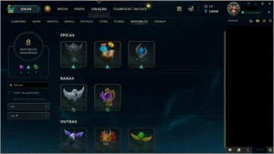 Conta LOL 119 Skins RammusRei RivenCampeonato2012 KayleJuíza - League of Legends