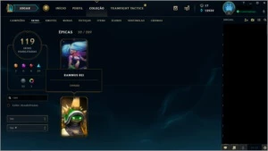 Conta LOL 119 Skins RammusRei RivenCampeonato2012 KayleJuíza - League of Legends